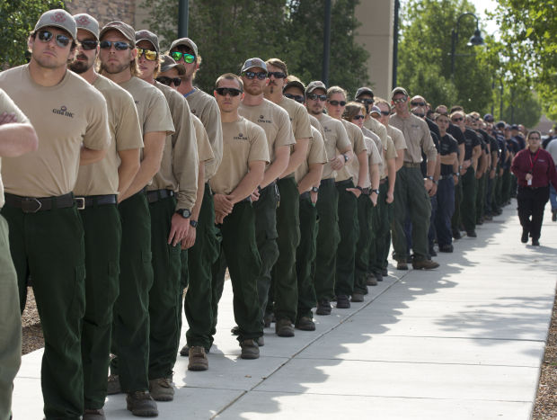 Memorial Service for Granite Mountain Hotshots